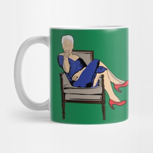 BIll Clinton In Blue Dress Mug